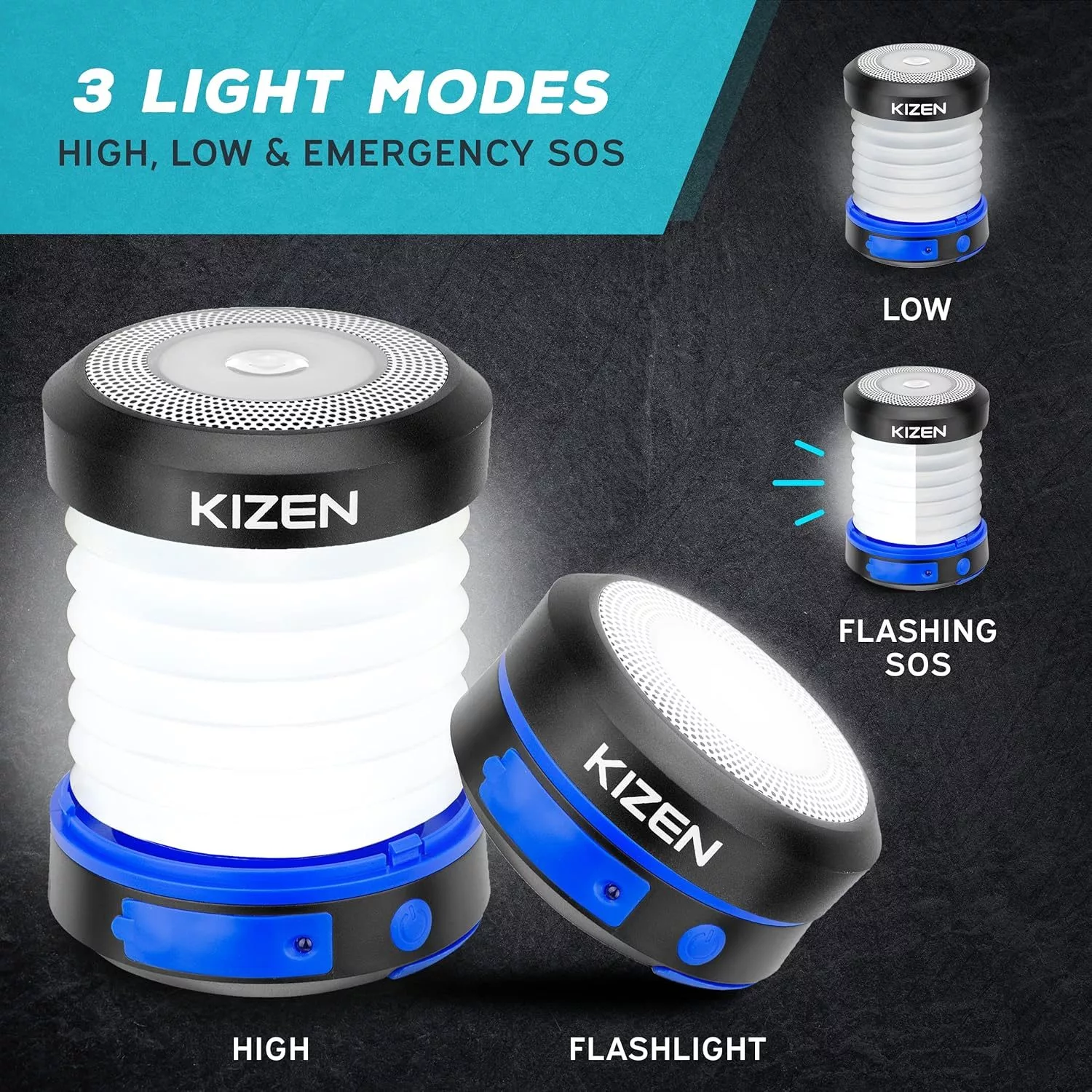 Kizen Outdoor Solar Lantern - Image 7