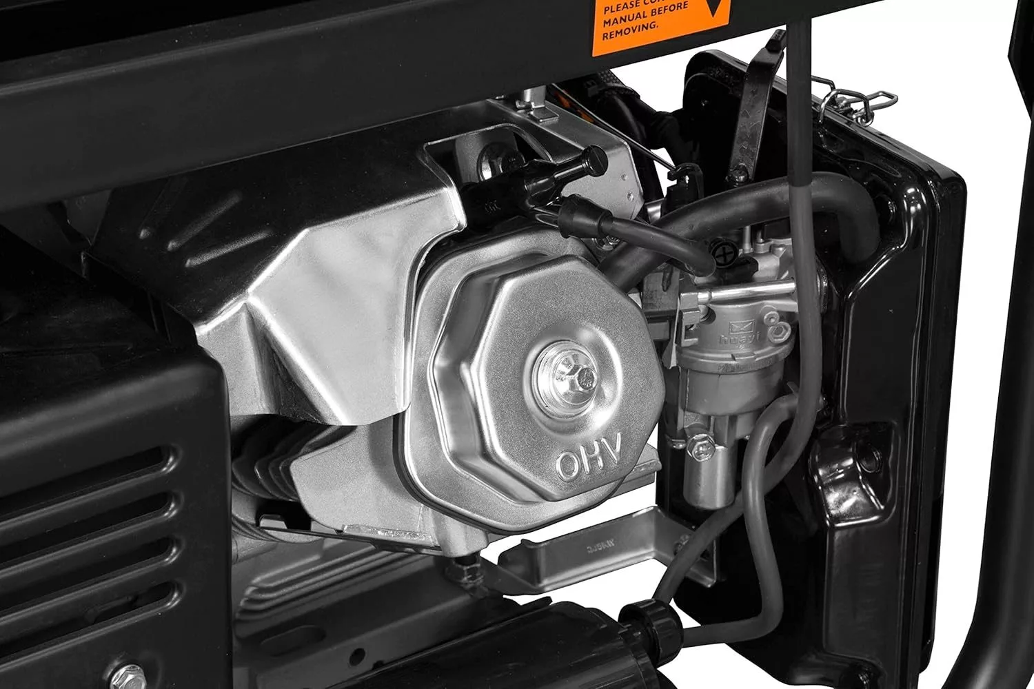 WEN 11,000-Watt 120V/240V Dual Fuel Portable Generator with Wheel Kit and Electric Start (DF1100T) - Image 2