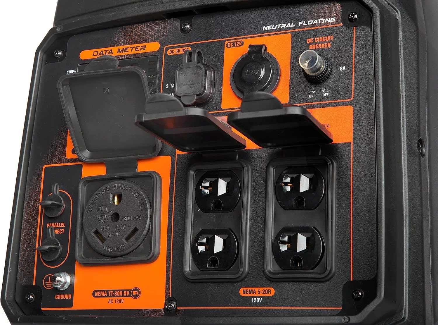 WEN Quiet and Lightweight 4800-Watt RV-Ready Portable Inverter Generator with Fuel Shut Off - Image 3