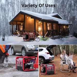 AMERISUN 4500W Gas-Powered Inverter Generator