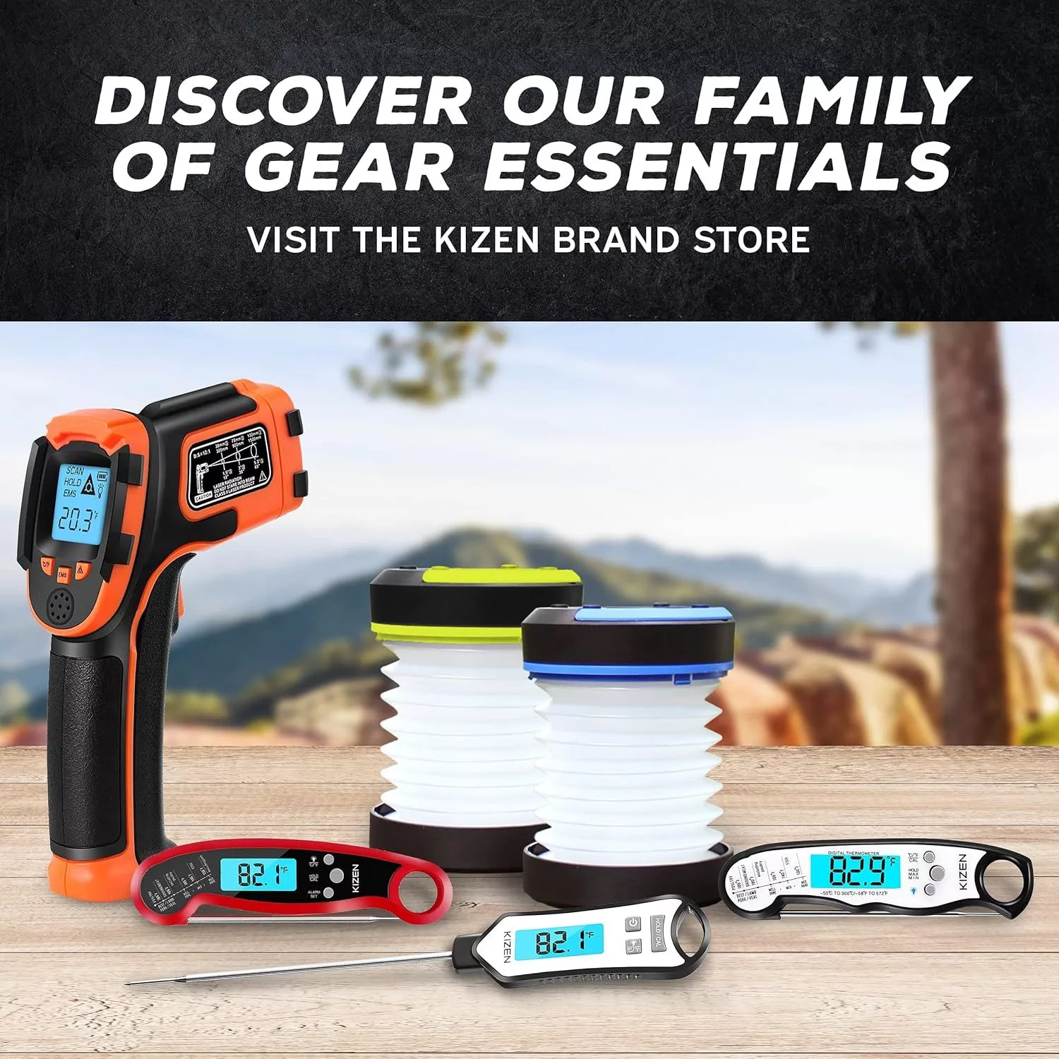 Kizen Outdoor Solar Lantern - Image 2