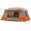 Ozark Trail 11-Person Instant Cabin Tent with Private Room – 3-Room Family Camping Tent with Awning