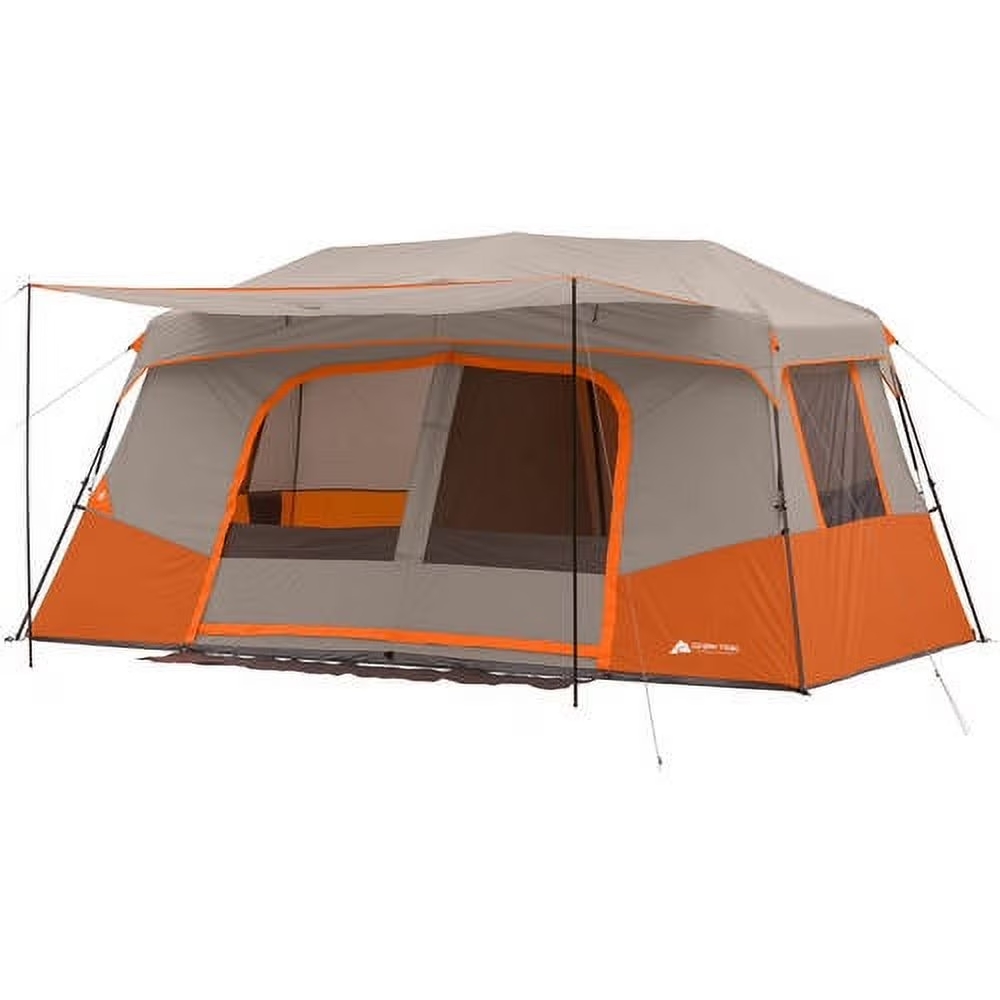 Ozark Trail 11-Person Instant Cabin Tent with Private Room – 3-Room Family Camping Tent with Awning - Image 3