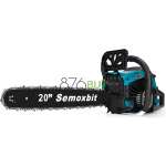 Semoxbit 58CC Gas Chainsaw 20 Inch Chain Saw with 2-Cycle Engine