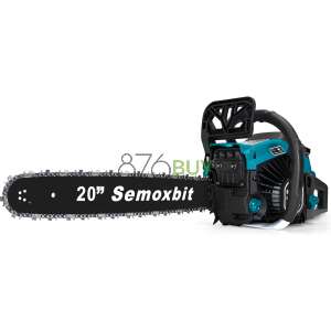 Semoxbit 58CC Gas Chainsaw 20 Inch Chain Saw with 2-Cycle Engine