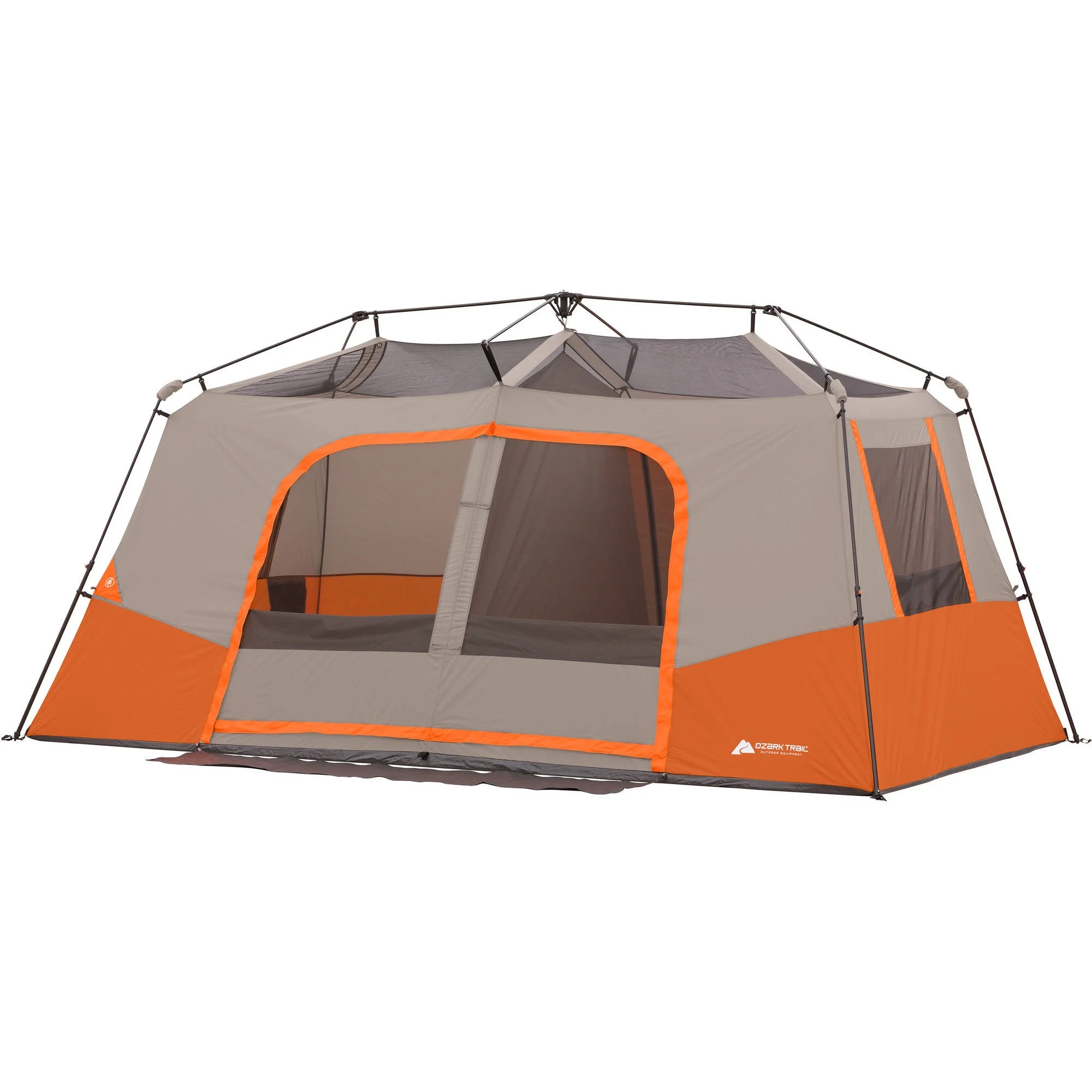 Ozark Trail 11-Person Instant Cabin Tent with Private Room – 3-Room Family Camping Tent with Awning - Image 4