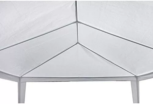 Smartxchoices 10' x 20' Heavy Duty Outdoor White Waterproof Gazebo Canopy Tent with Removable Sidewalls - Image 7