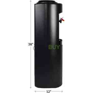 Brio Professional Commercial 500 Series Bottled Water Dispenser Hot & Cold in Black