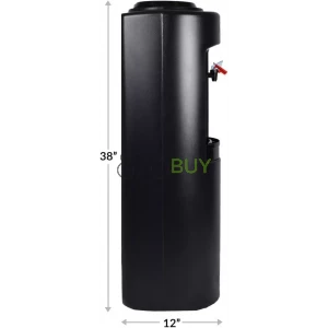 Brio Professional Commercial 500 Series Bottled Water Dispenser Hot & Cold in Black