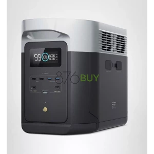 2400W Solar Power Station 2048Wh Capacity with 1 Hour Fast Charge for Home Backup and Outdoor Use