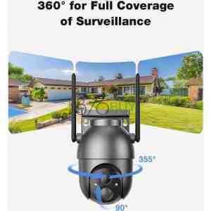 SEHMUA Security Cameras Outdoor Wireless, 4 Cam-Kit, No Subscription, 4MP Home Security Camera System