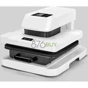 Specraft Auto Heat Press, 15x15 Digital Sublimation Machine with Adjustable Pressure for T-Shirts