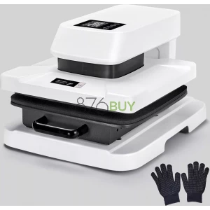 Specraft Auto Heat Press, 15x15 Digital Sublimation Machine with Adjustable Pressure for T-Shirts