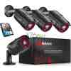 ANRAN 4 Channel 1080P Home Security Camera System 4ch CCTV DVR Recorder with 1TB Hard Drive