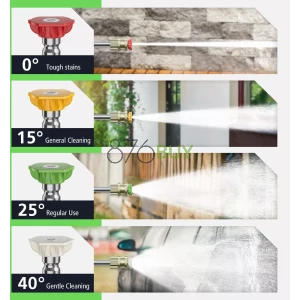 FLAWNT Electric Pressure Washer, 26 FT Hose Pressure Cleaner 2030 PSI with 4 Nozzles