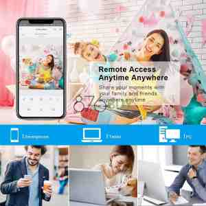 ANRAN 4 Channel 1080P Home Security Camera System 4ch CCTV DVR Recorder with 1TB Hard Drive