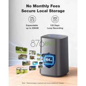 SEHMUA Security Cameras Outdoor Wireless, 4 Cam-Kit, No Subscription, 4MP Home Security Camera System