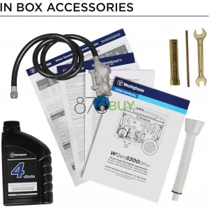 Westinghouse 6500 Watt Dual Fuel Home Backup Portable Generator