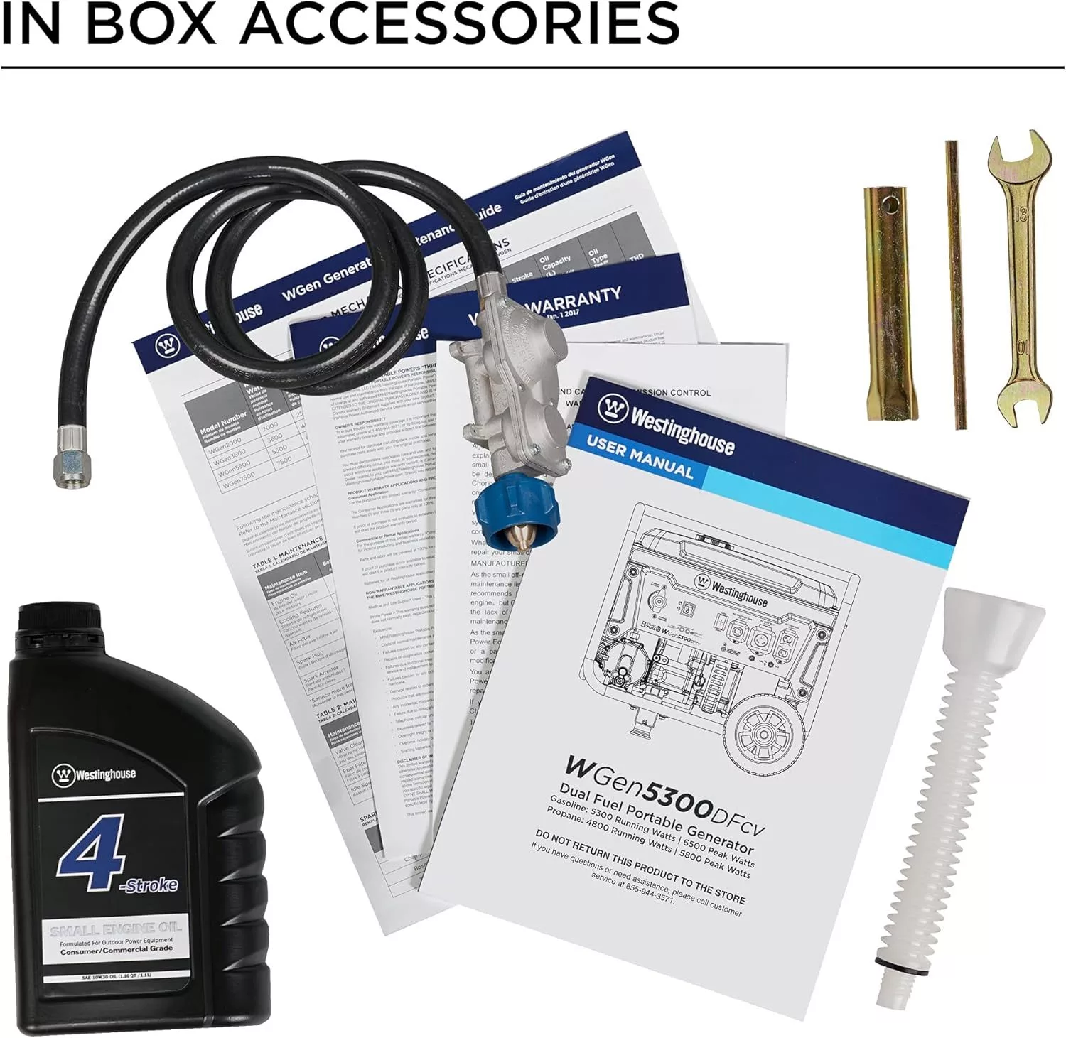 Westinghouse 6500 Watt Dual Fuel Home Backup Portable Generator - Image 6