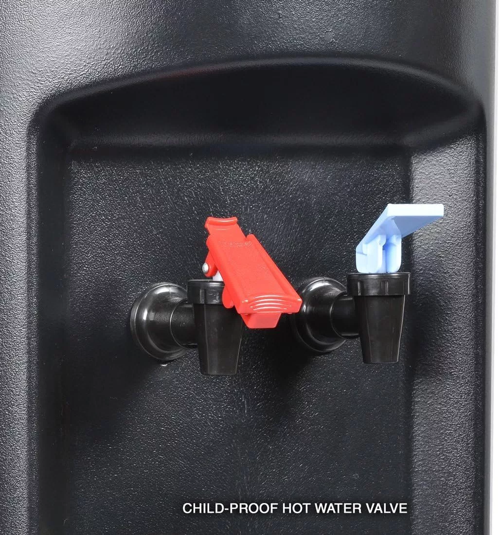 Brio Professional Commercial 500 Series Bottled Water Dispenser Hot & Cold in Black - Image 6