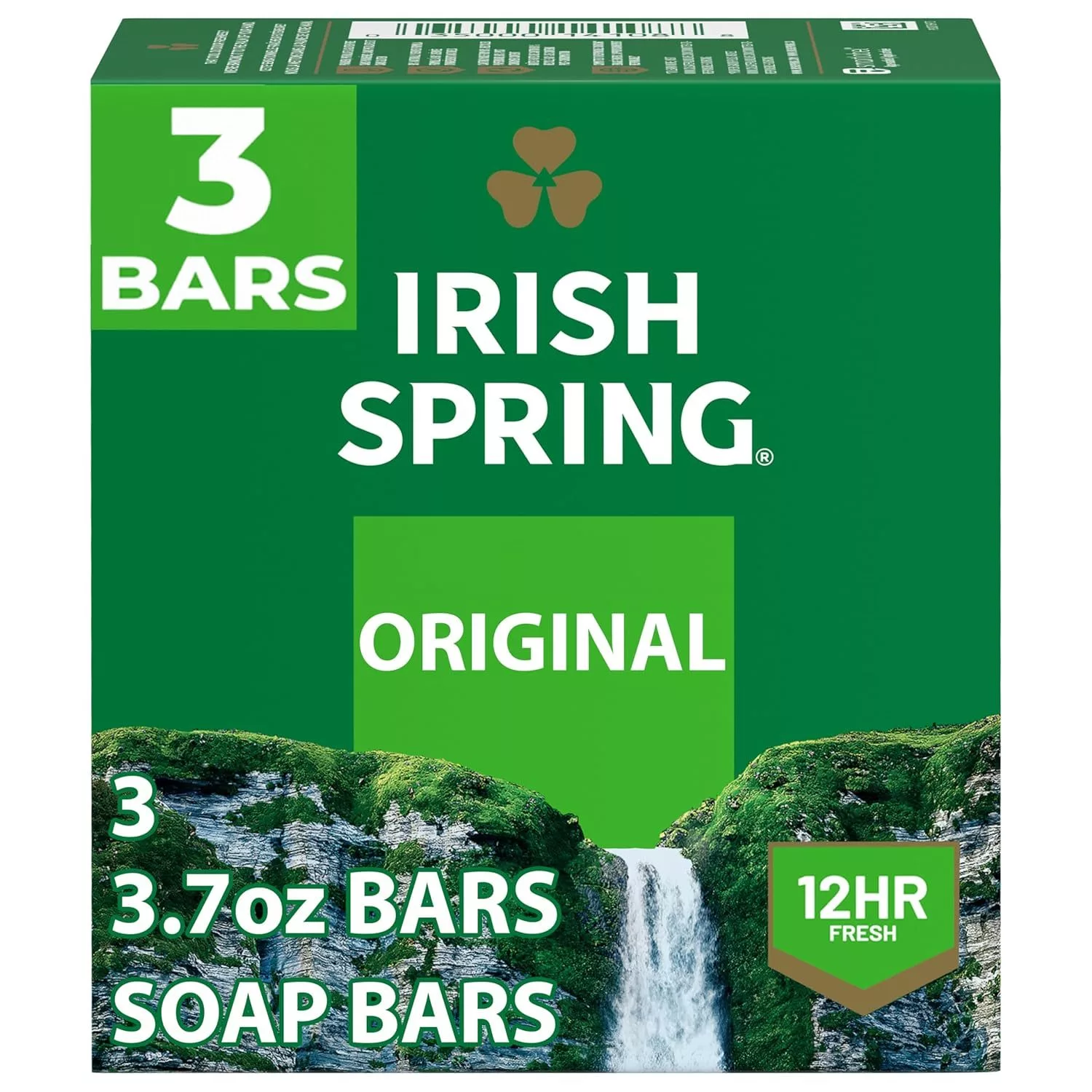 Irish Spring Deodorant Bar Soap Original, Green Irish Spring 11.1 Ounce