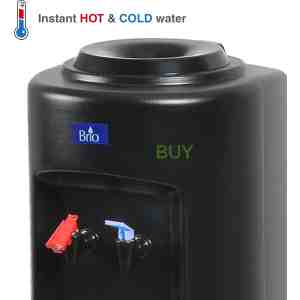 Brio CL520 Commercial Grade Hot and Cold Top Load Water Dispenser Cooler - Essential Series