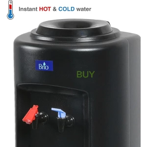 Brio CL520 Commercial Grade Hot and Cold Top Load Water Dispenser Cooler - Essential Series