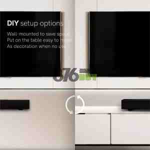 Atune TV Bluetooth 5.0 Soundbar with Wireless Subwoofer - 16In