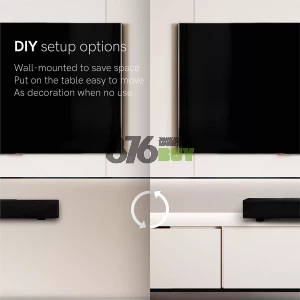 Atune TV Bluetooth 5.0 Soundbar with Wireless Subwoofer - 16In